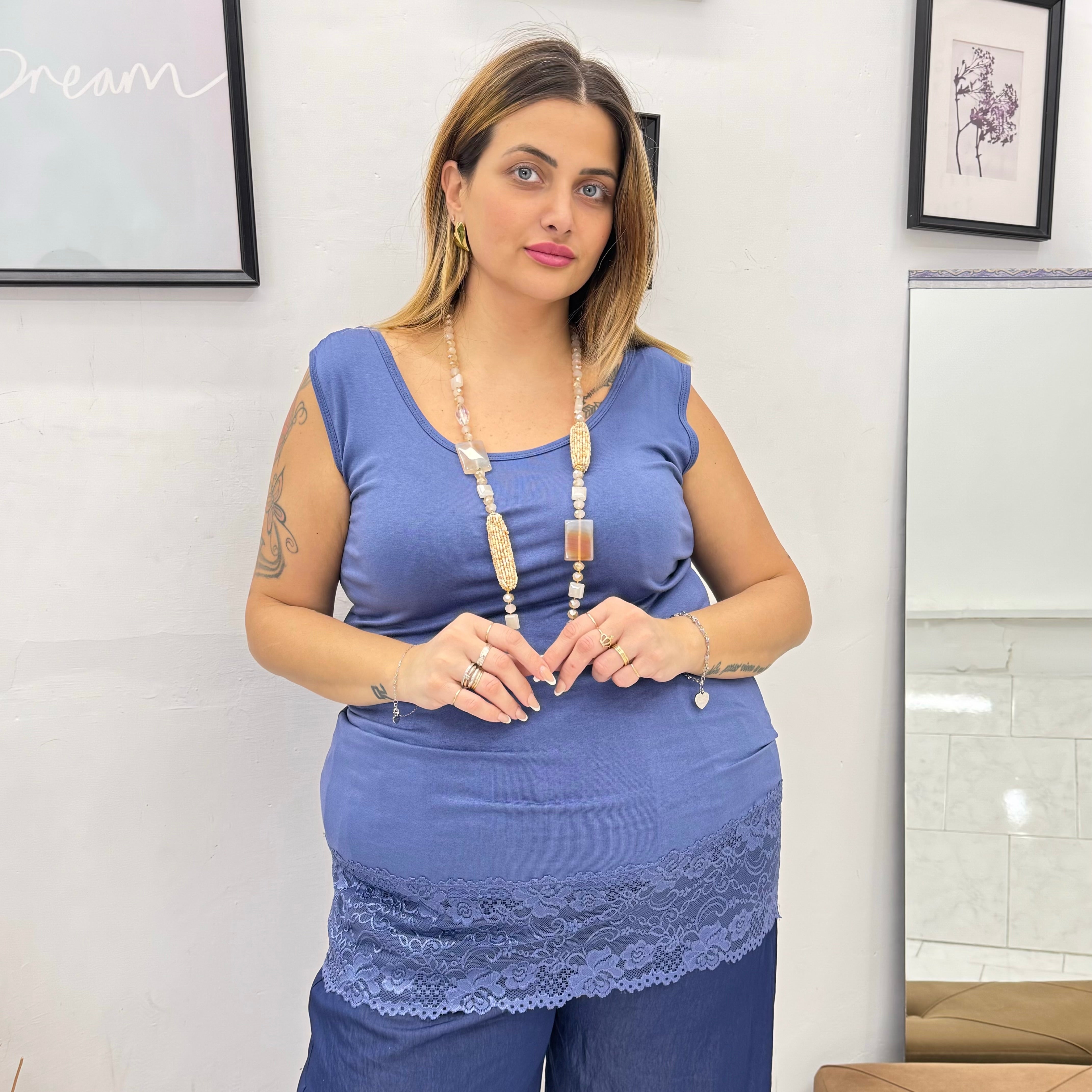 Canotta in cotone