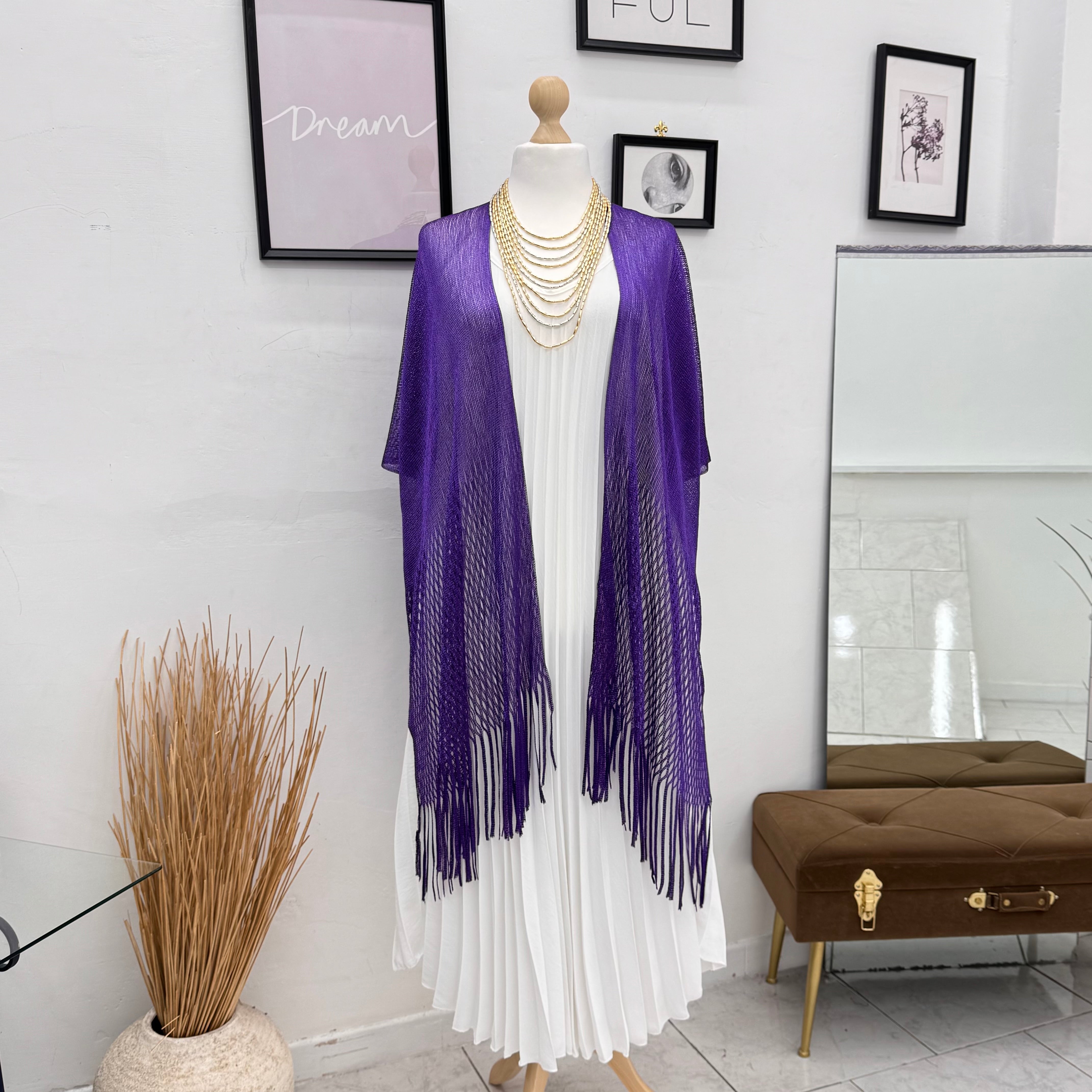 Total Look Lavinia Bianco/Viola