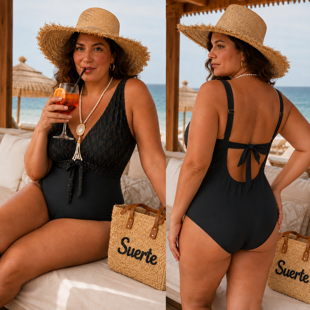 Costume Intero Rubino Glam