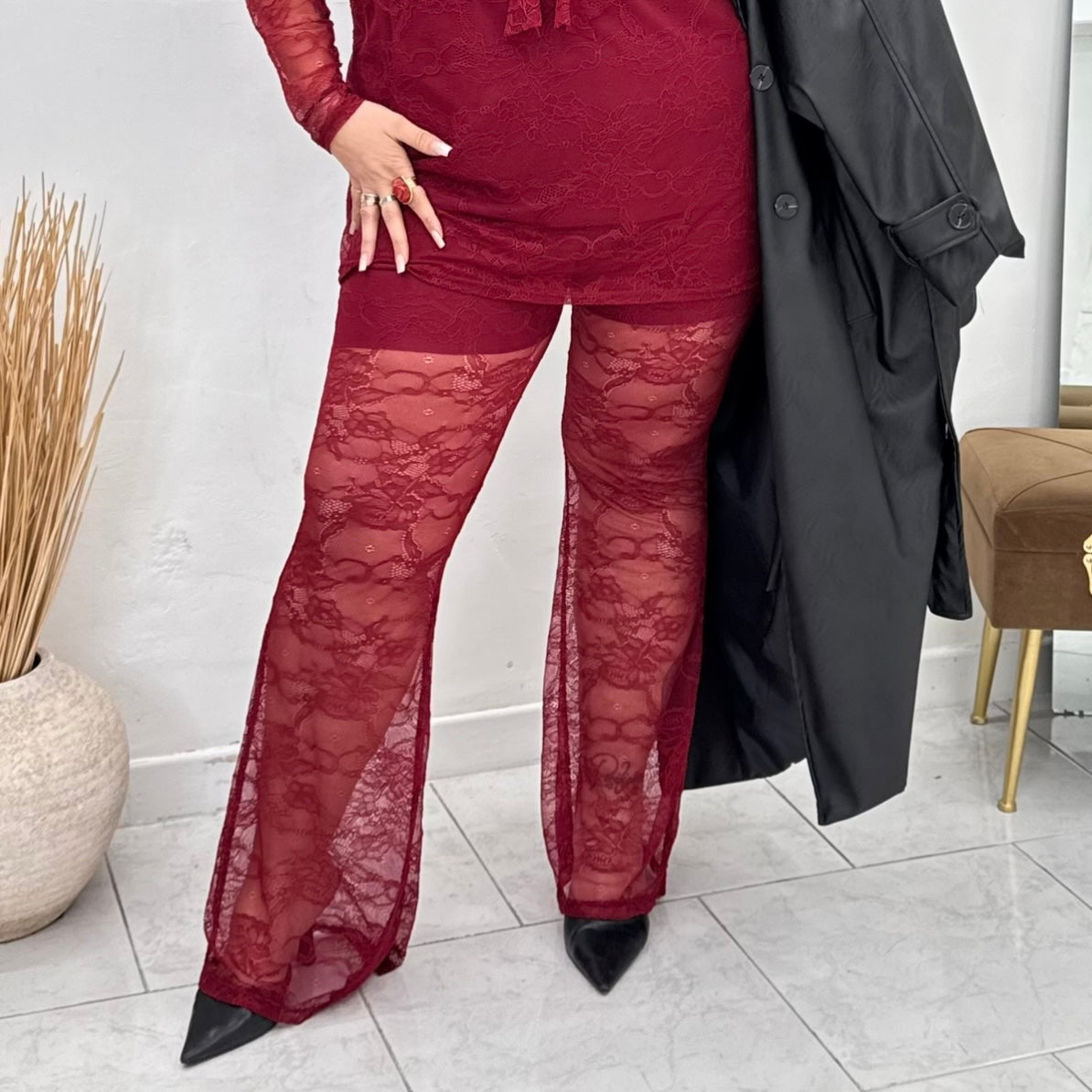 PANTALONE  A ZAMPA GLAM