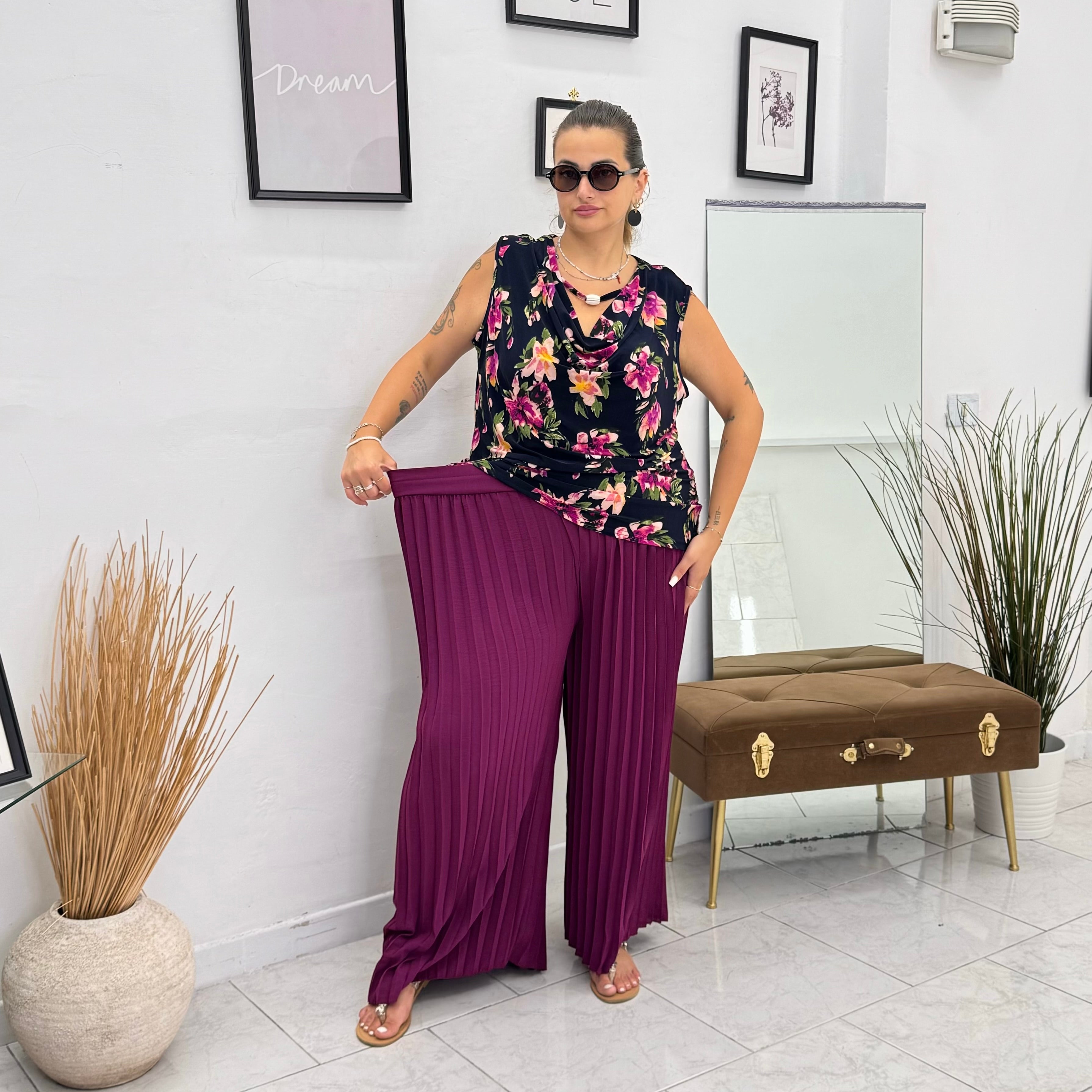 Pantalone Plissé