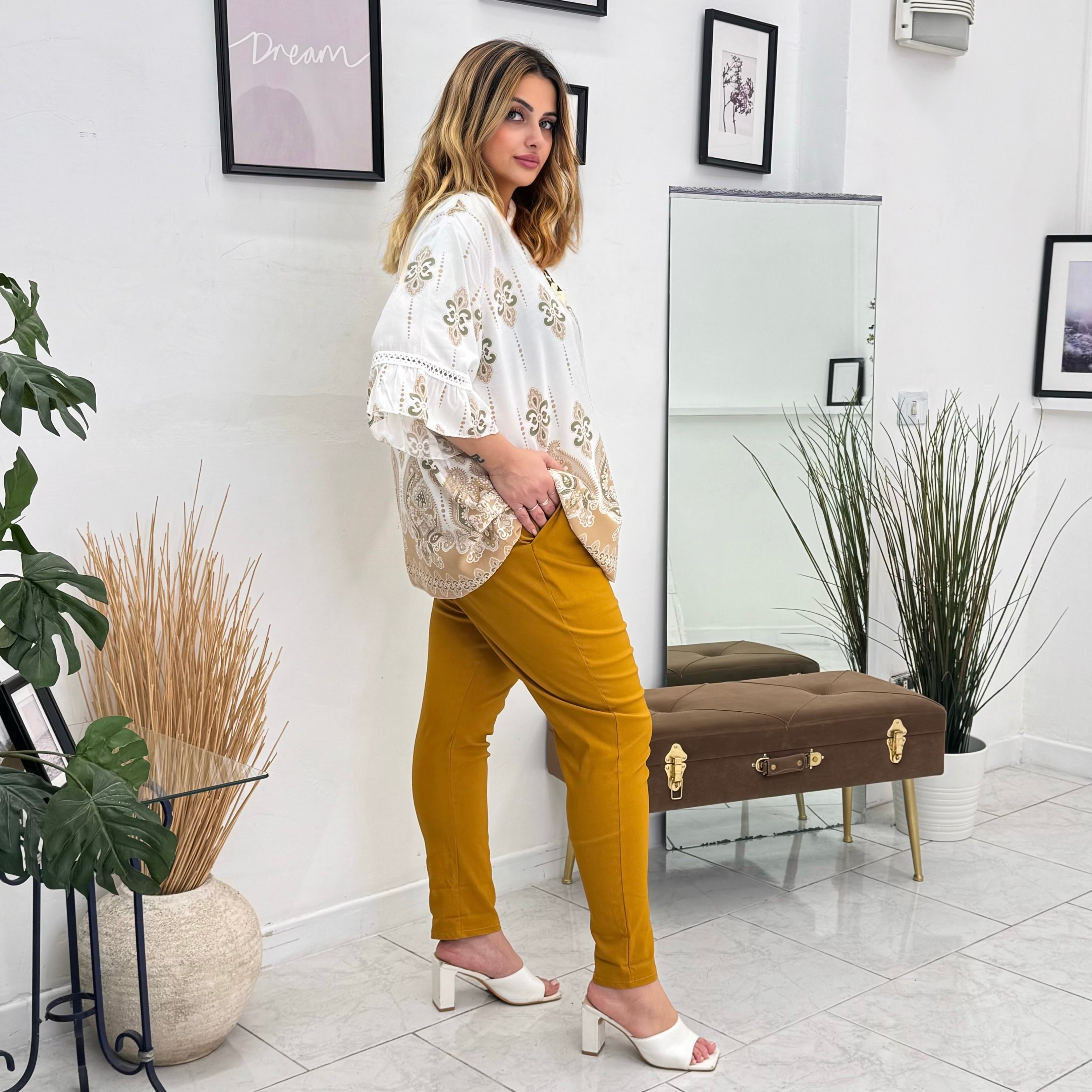 TOTAL LOOK MANDALA BEIGE