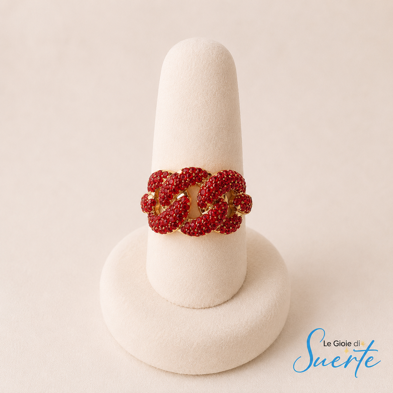Anello Scarlet Chain