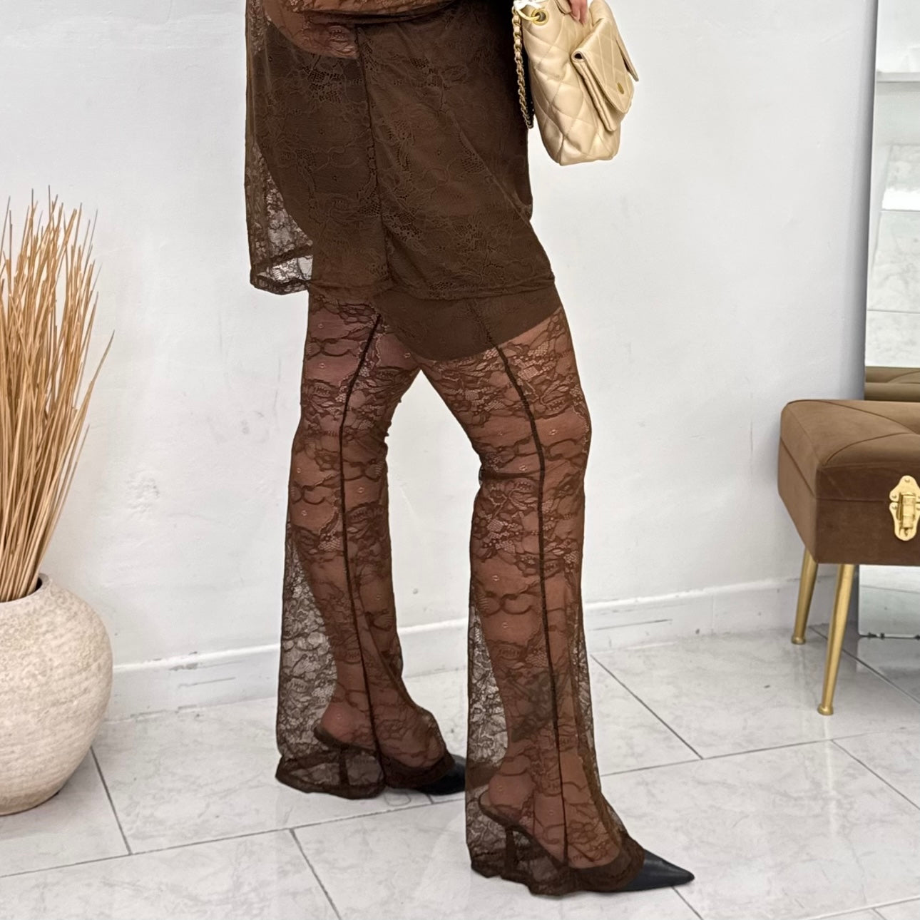 PANTALONE  A ZAMPA GLAM