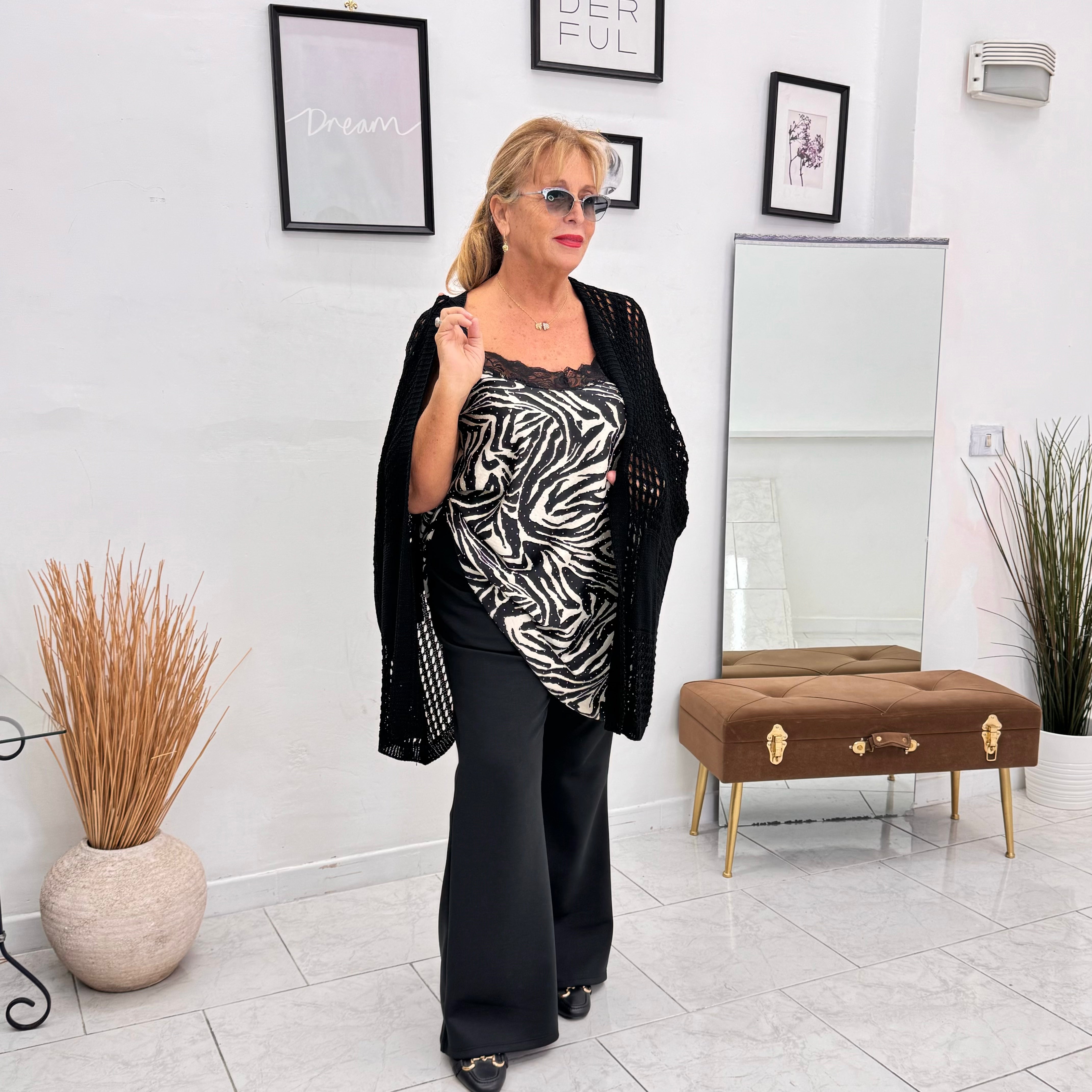 CANOTTA HOLLY LUNGA BRILLANTINI