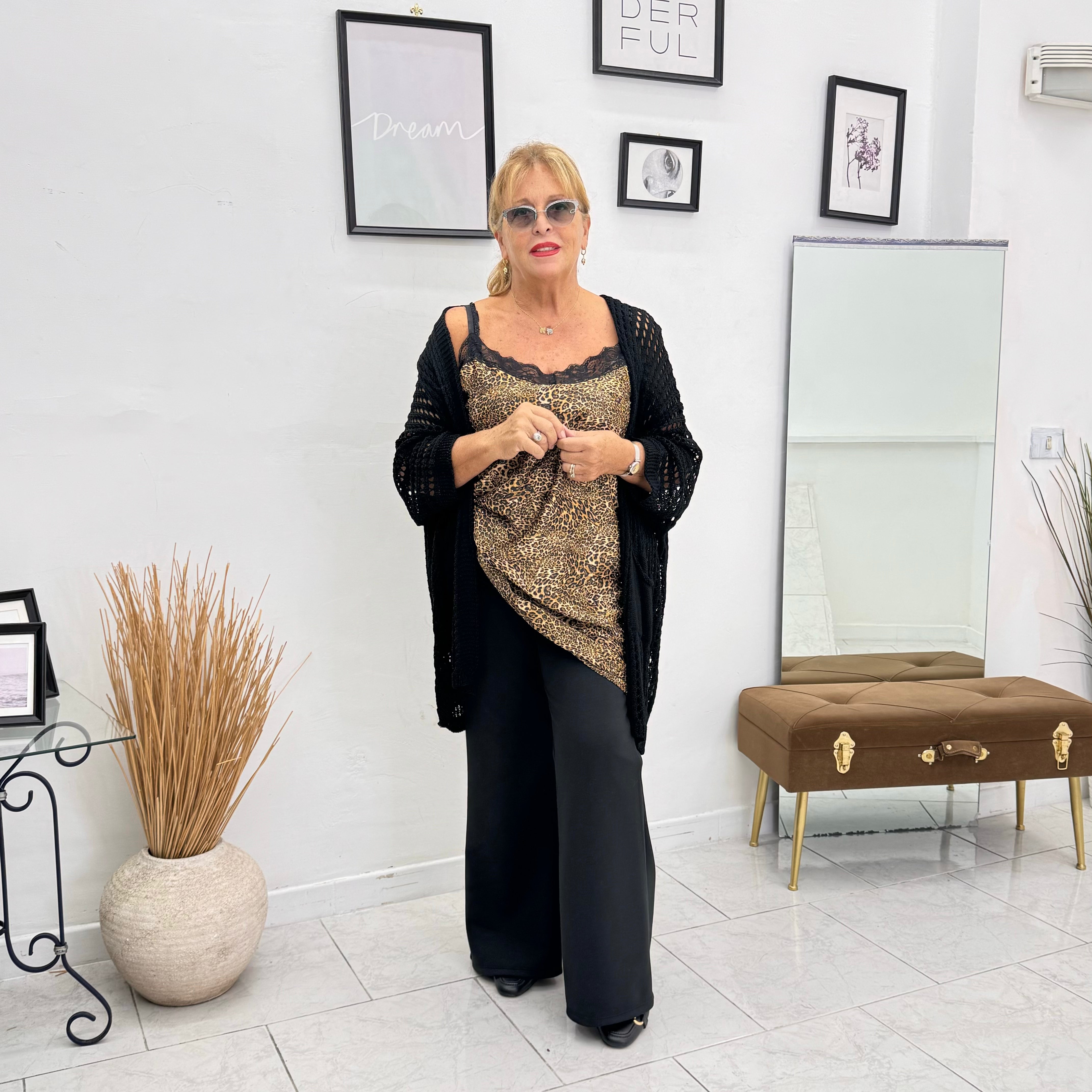 CANOTTA HOLLY LUNGA BRILLANTINI