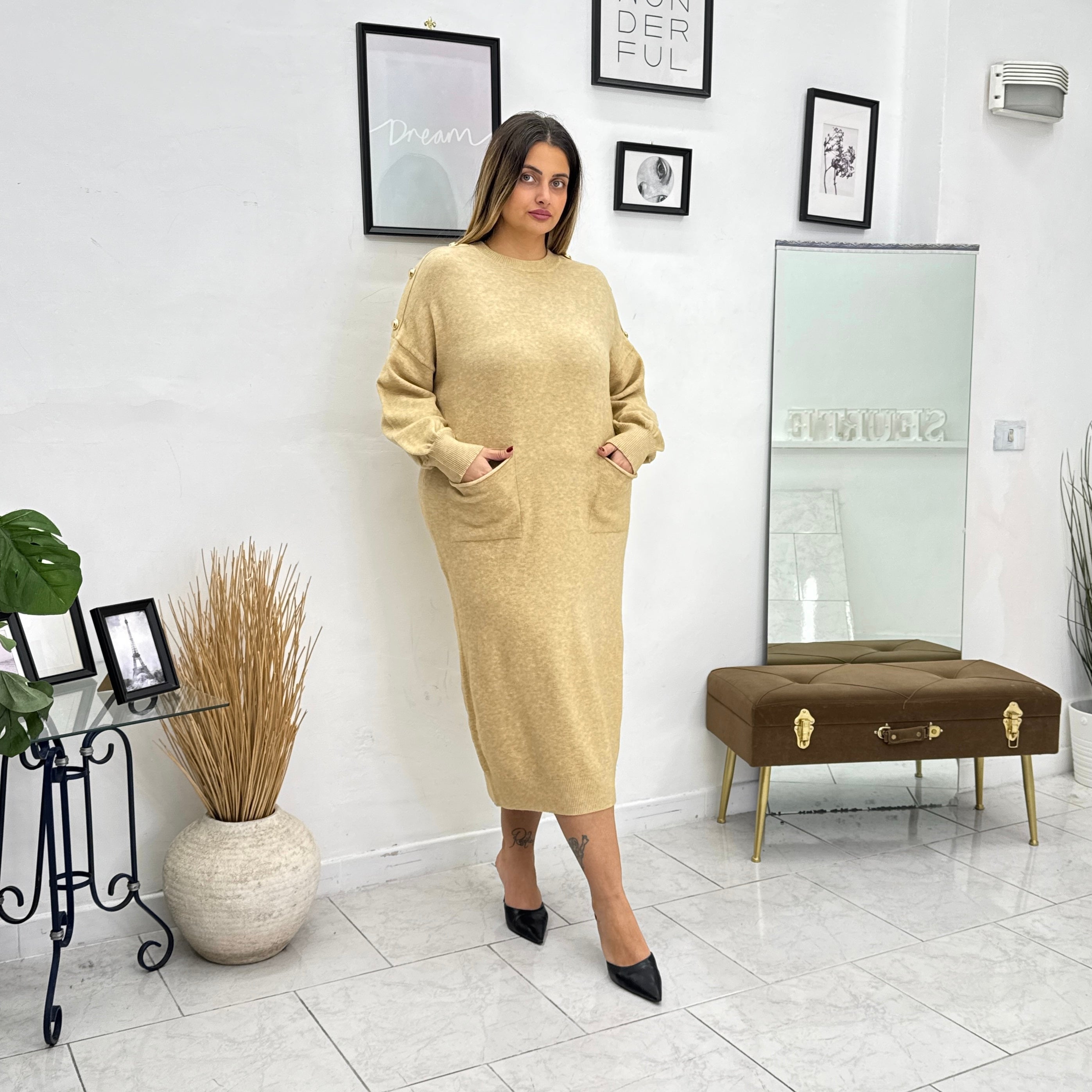 Abito in Maglia Royal 800