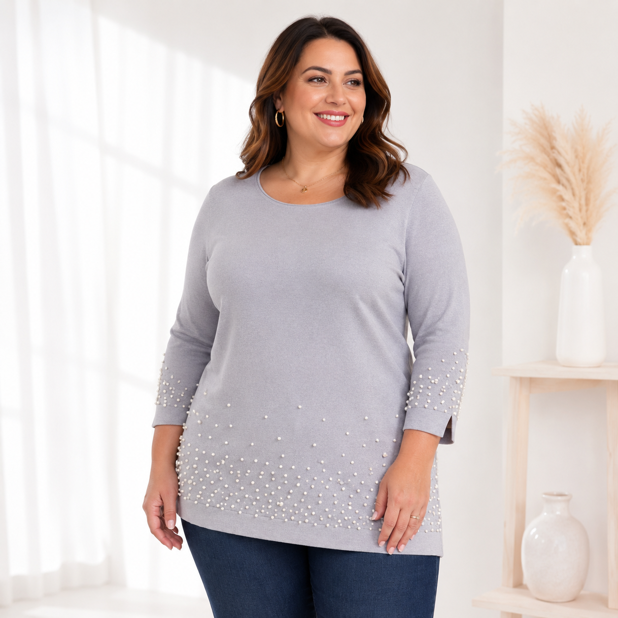 Maglia Perle Glam