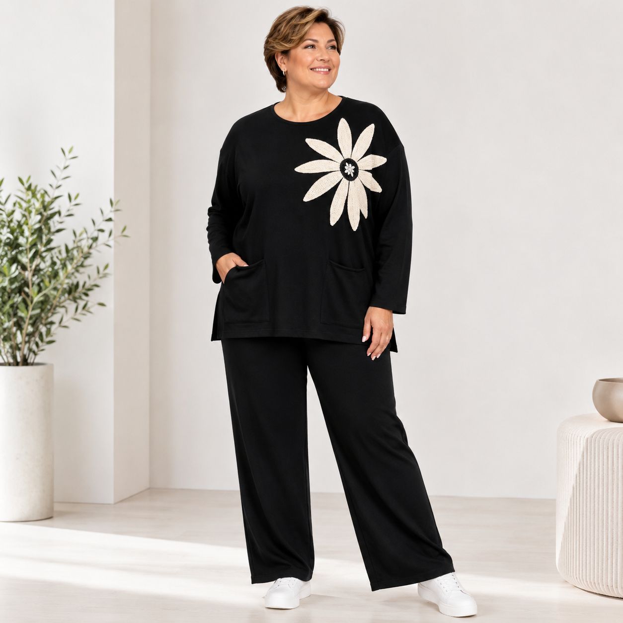 Completo Fiore Chic 8085