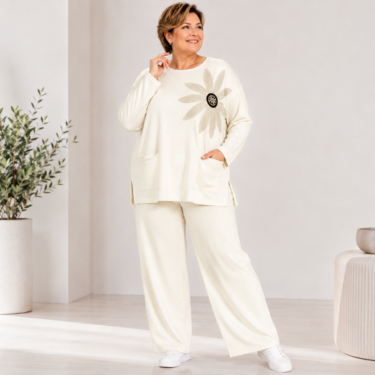 Completo Fiore Chic 8085