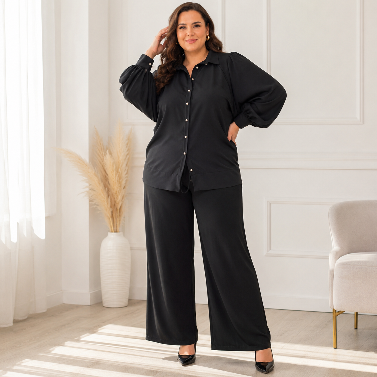 Camicia in Georgette Blair