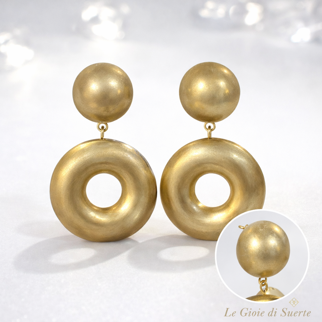 Orecchini Luna Orbit