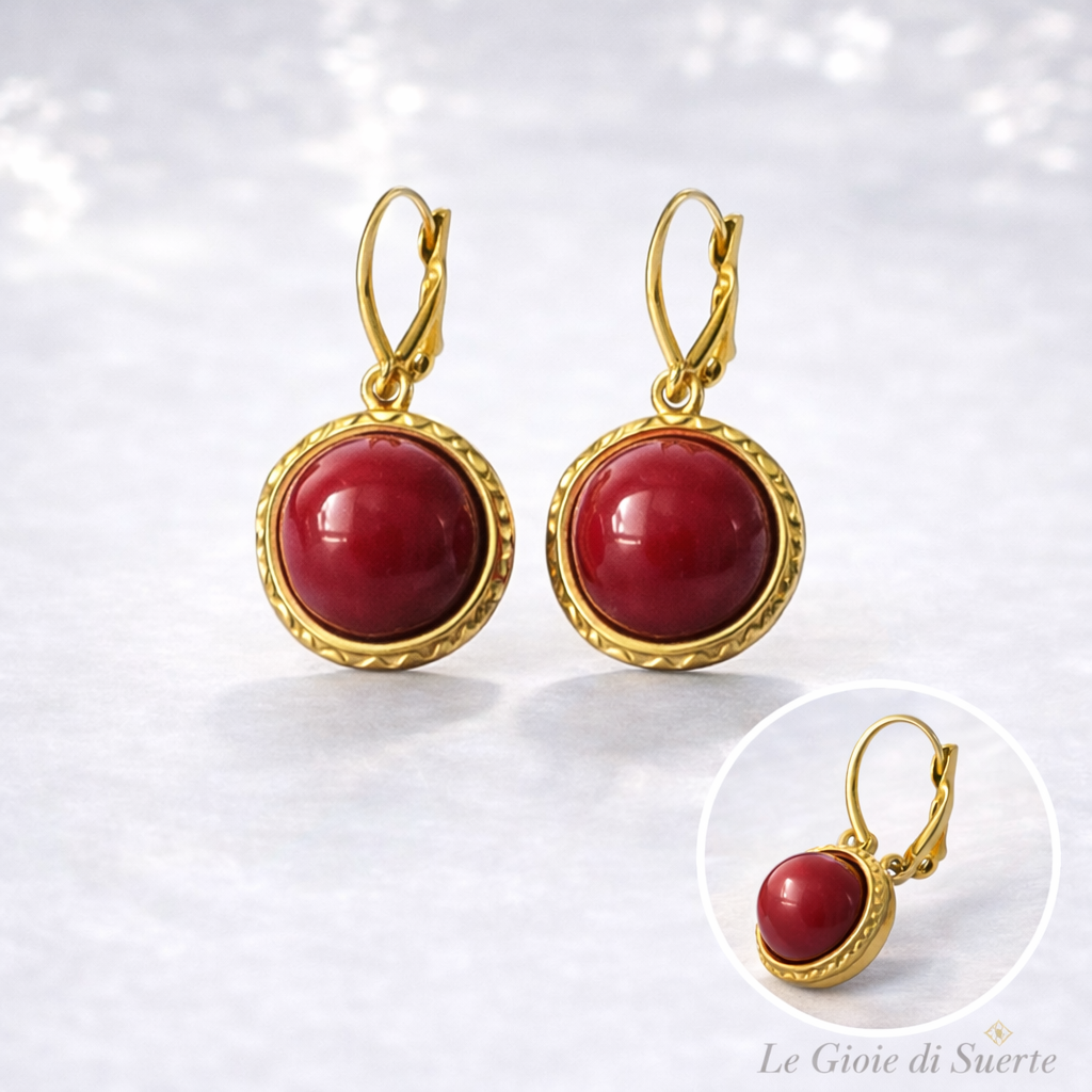 Orecchini Ruby Charm