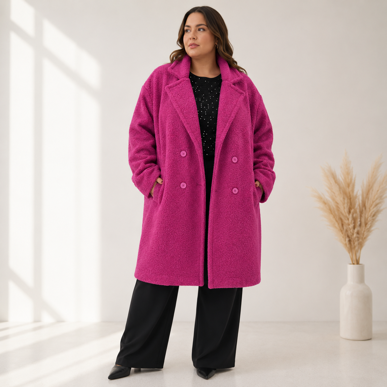 Cappotto Lady Bouclè
