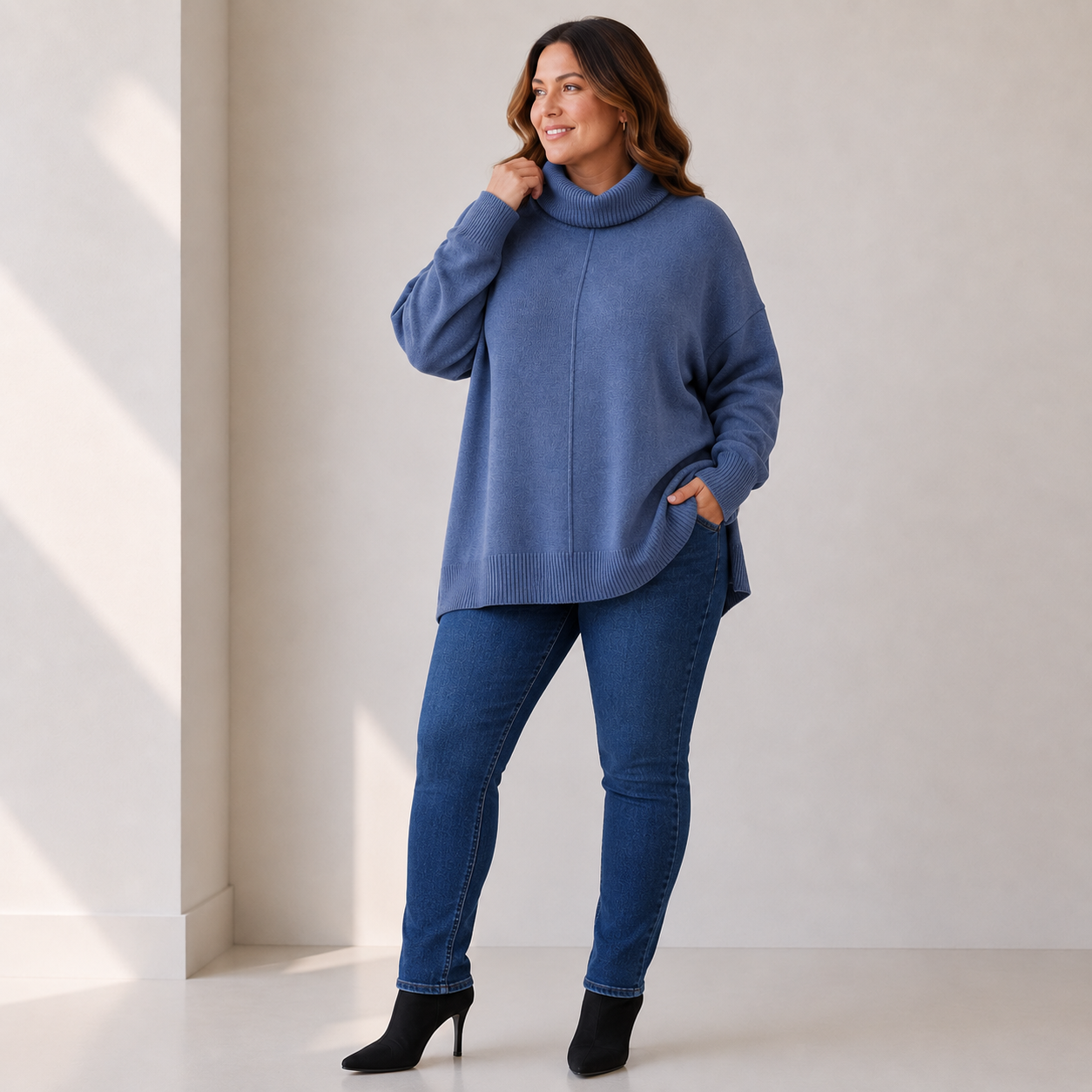 Maglioncino collo alto Essential 22907