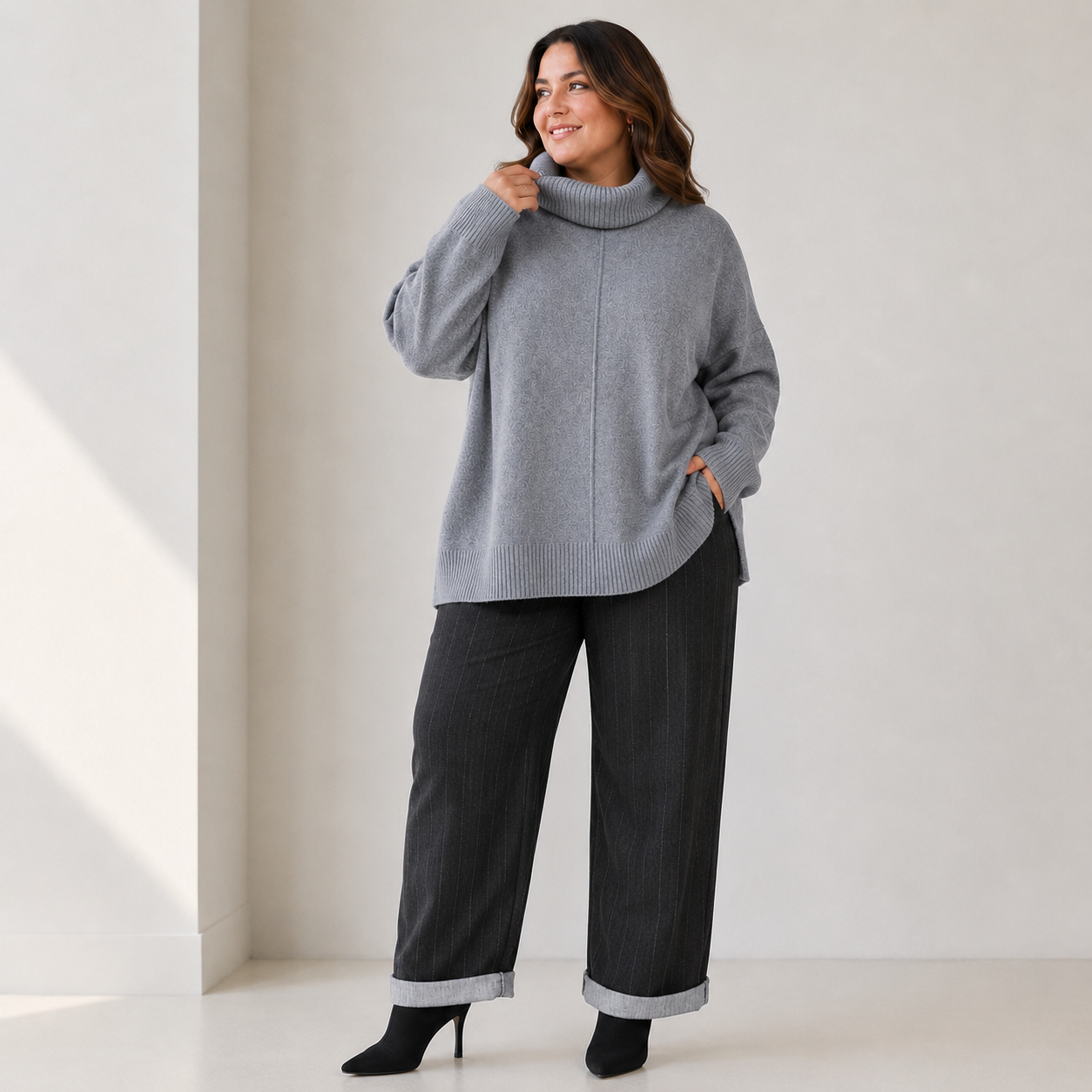 Maglioncino collo alto Essential 22907