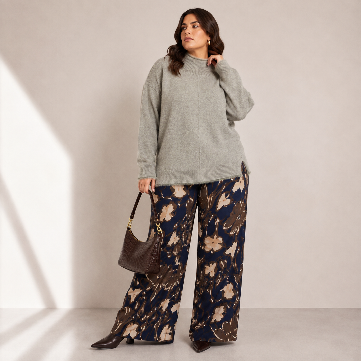 Maglioncino mezzo collo Comfort 5026