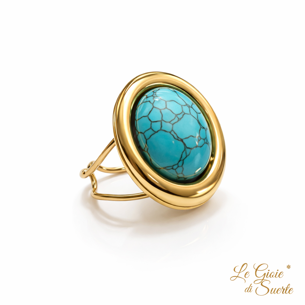 Anello Turchese bold