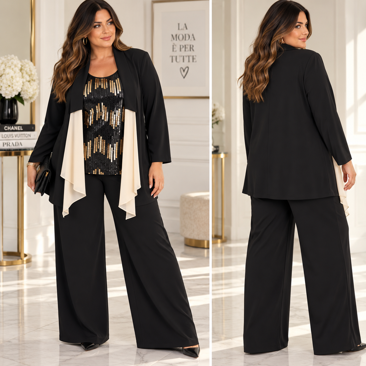 Twinset Elegance Paillettes 8800