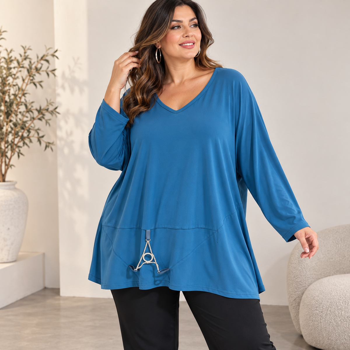 Maglia charm con gioiello Art 03633