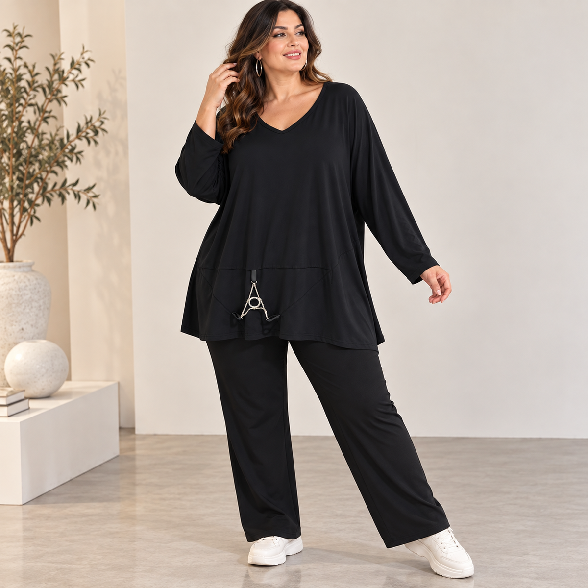 Maglia charm con gioiello Art 03633