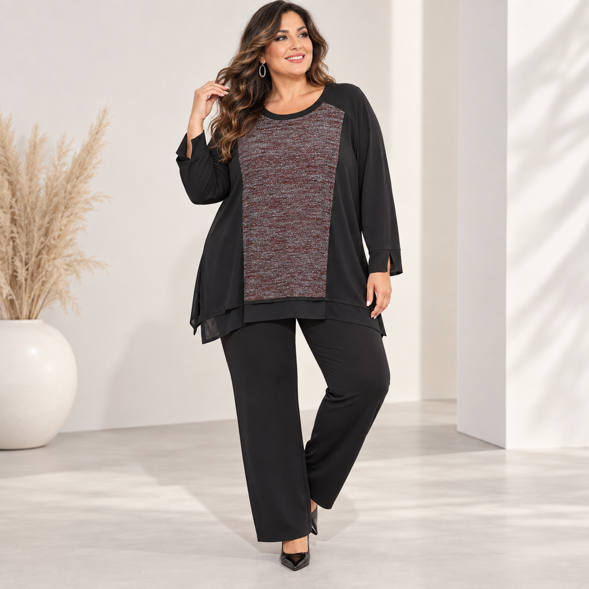 Maglia black texture 02995