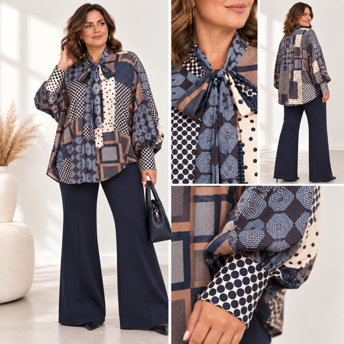 Maxi Camicia Pipistrello