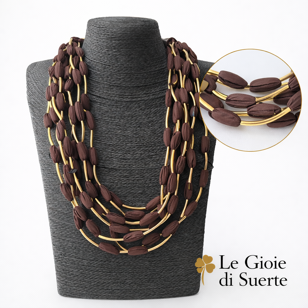 Collana Coffee Multigiro