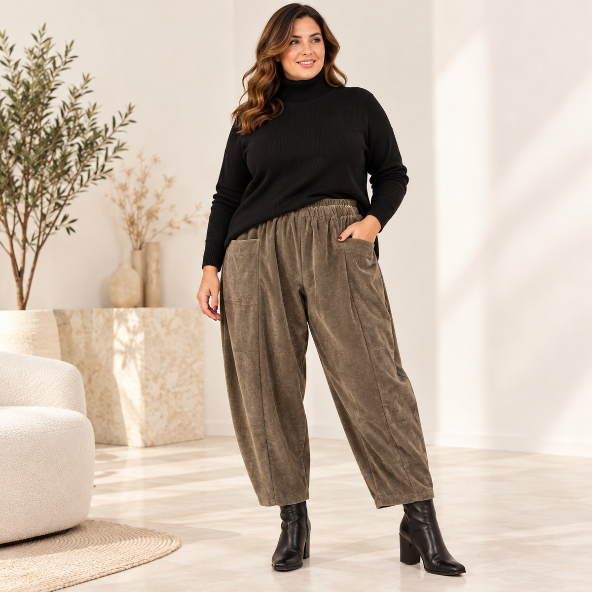 Pantalone Ballon Velvet