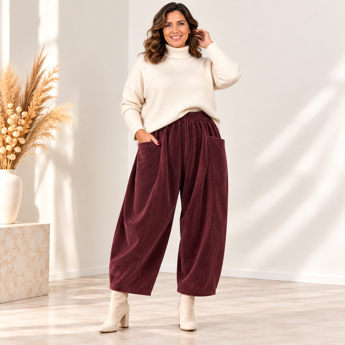 Pantalone Ballon Velvet