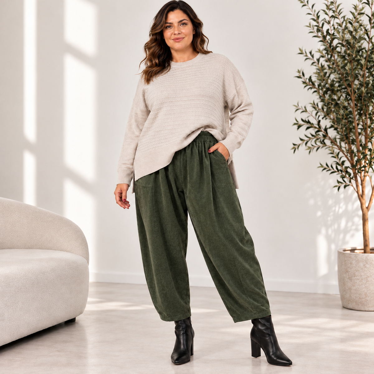 Pantalone Ballon Velvet