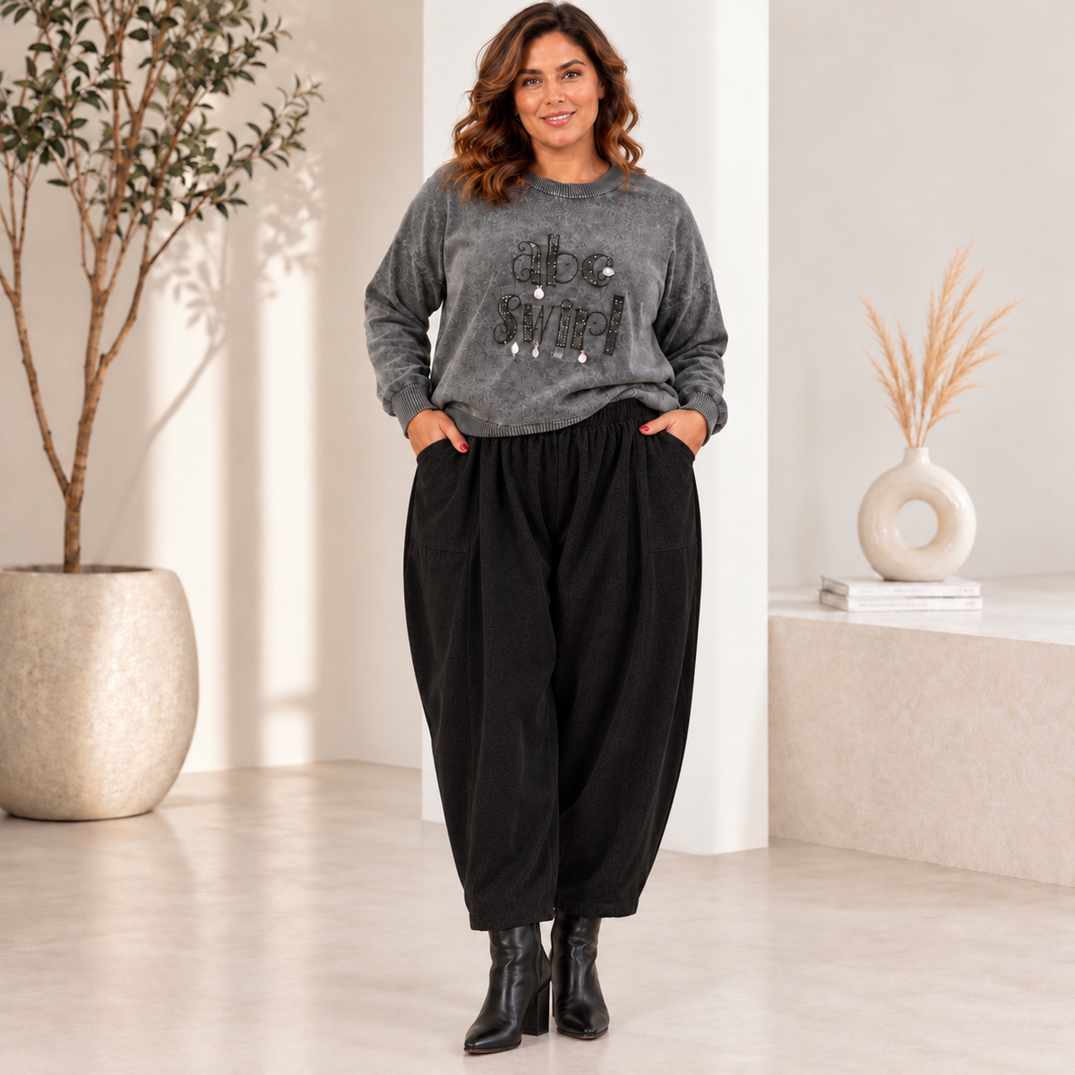 Pantalone Ballon Velvet