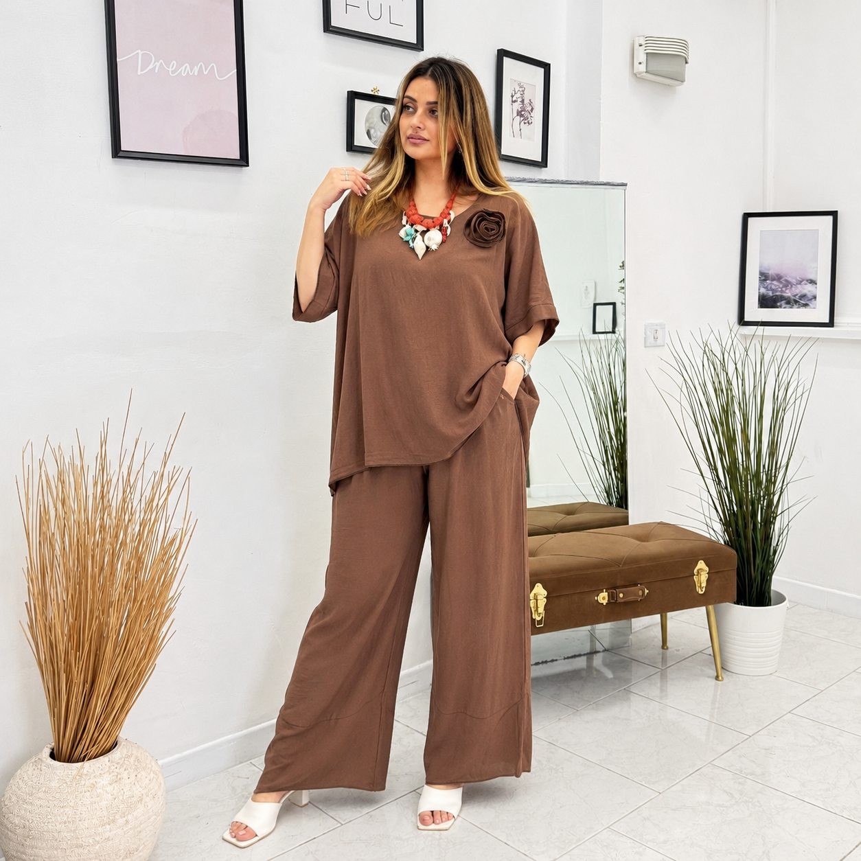 TOTAL LOOK FLOR