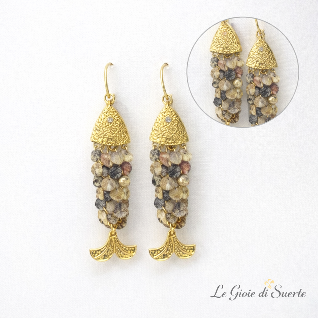 Orecchini Sirena Gold