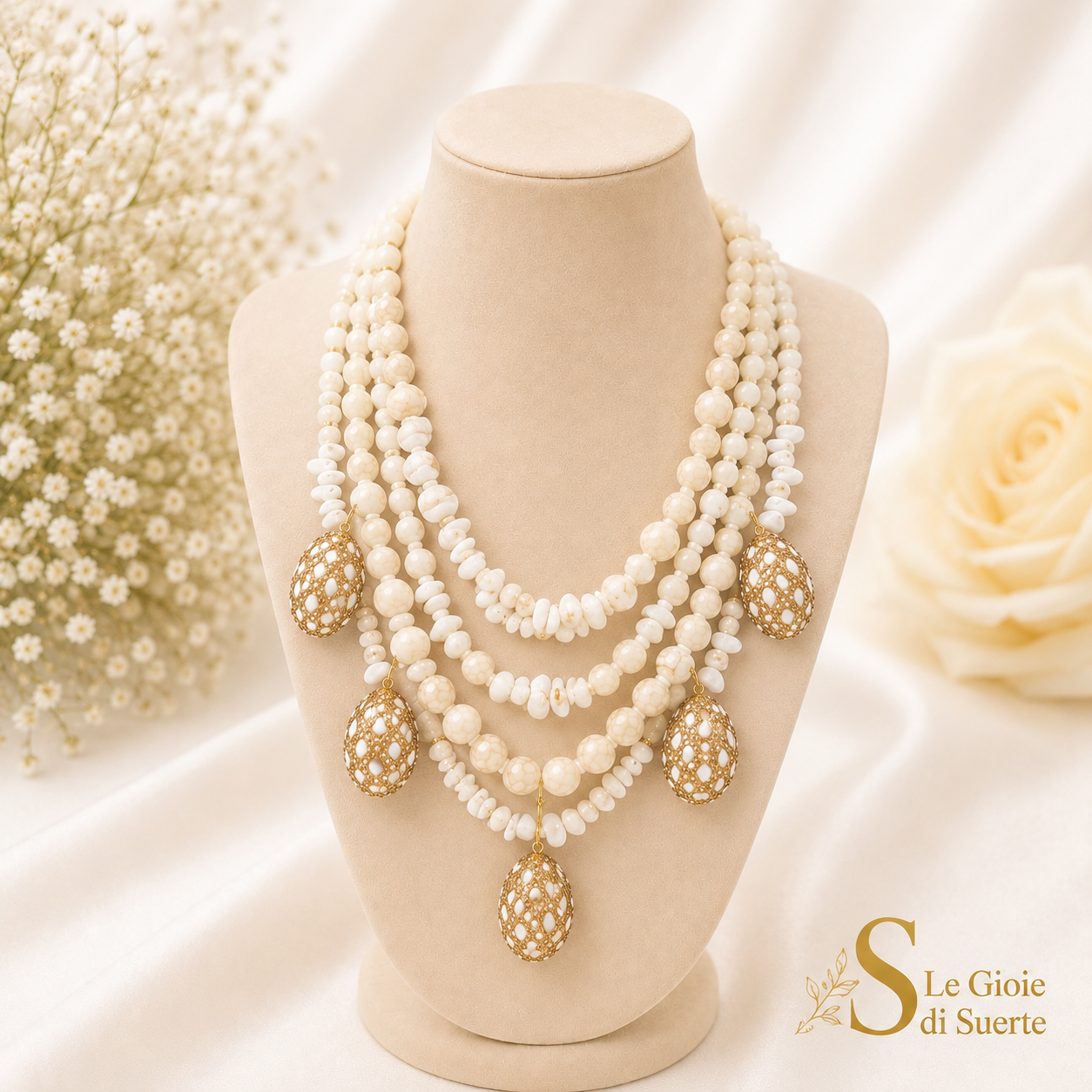 Collana Perle di Luce Imperiale