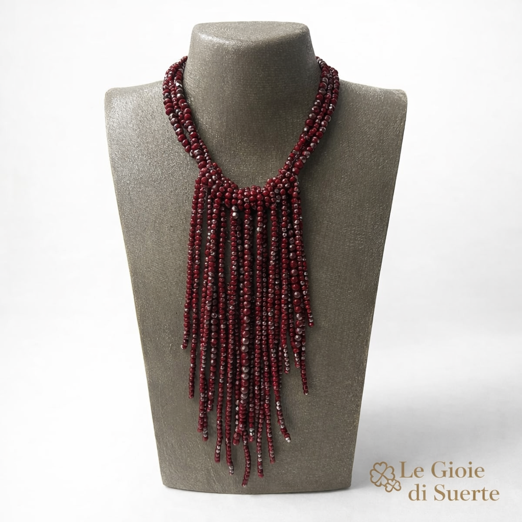 Collana Ruby Cascade