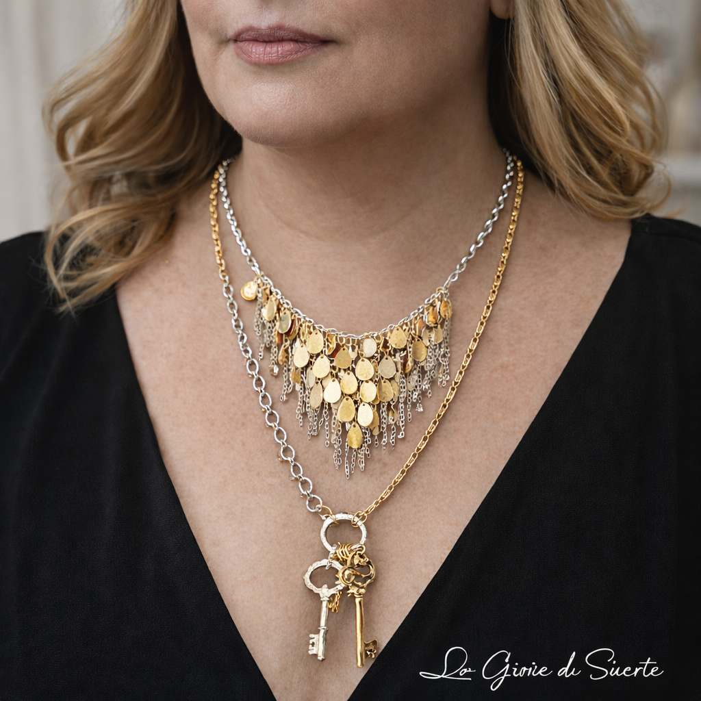 Collana Chiave del Cuore