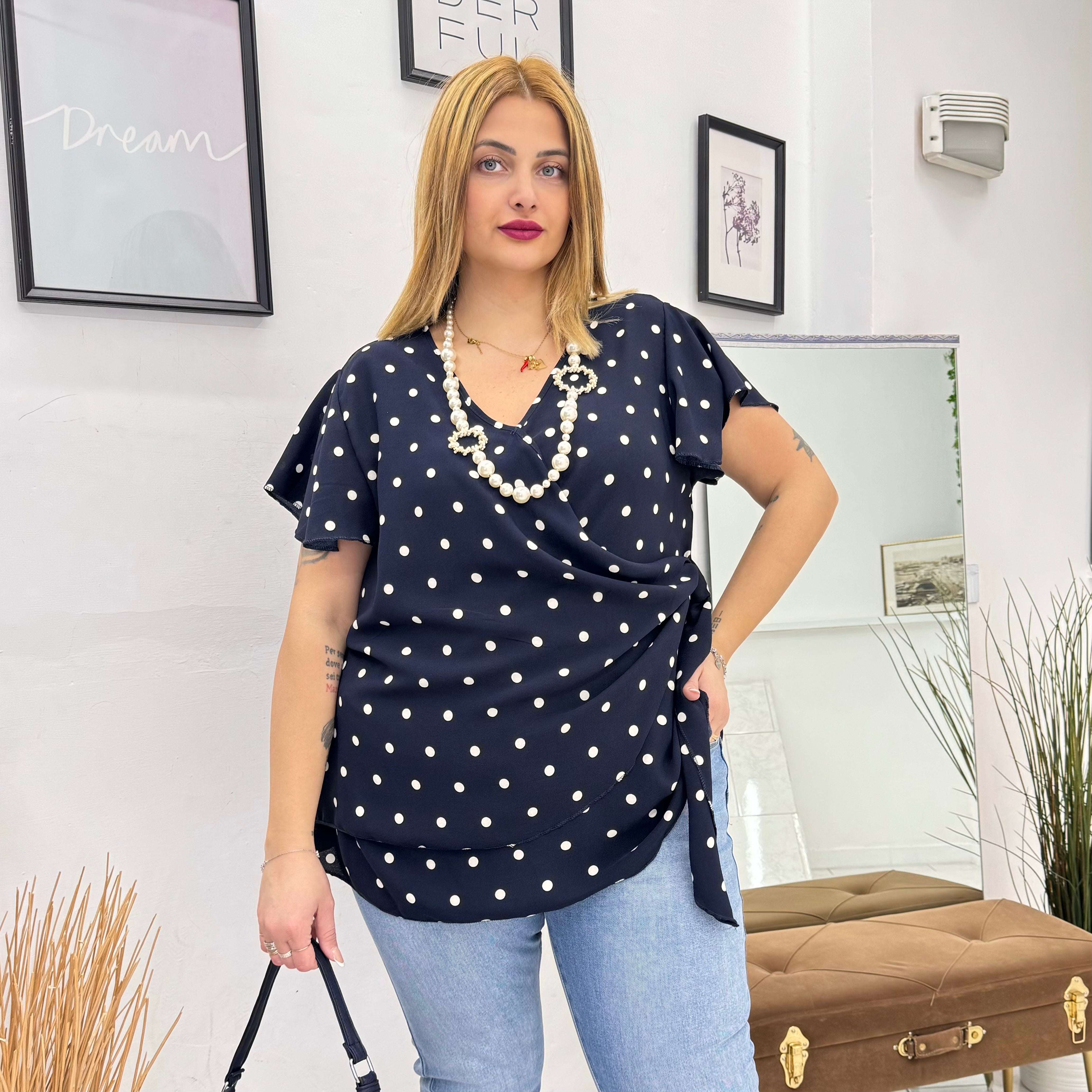 Blusa Pois Paris