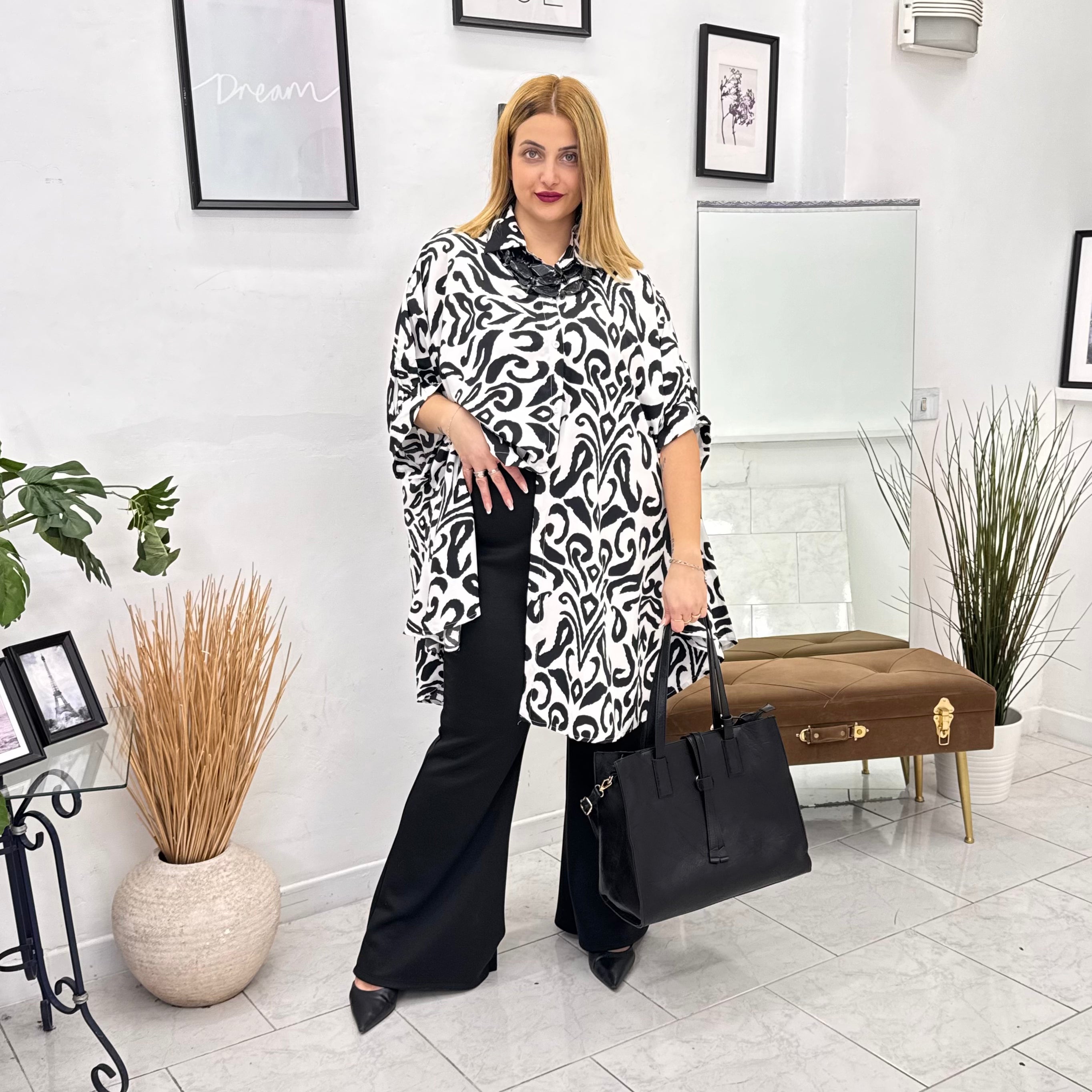 MAXI ABITO/ CAMICIONE LIBERTY