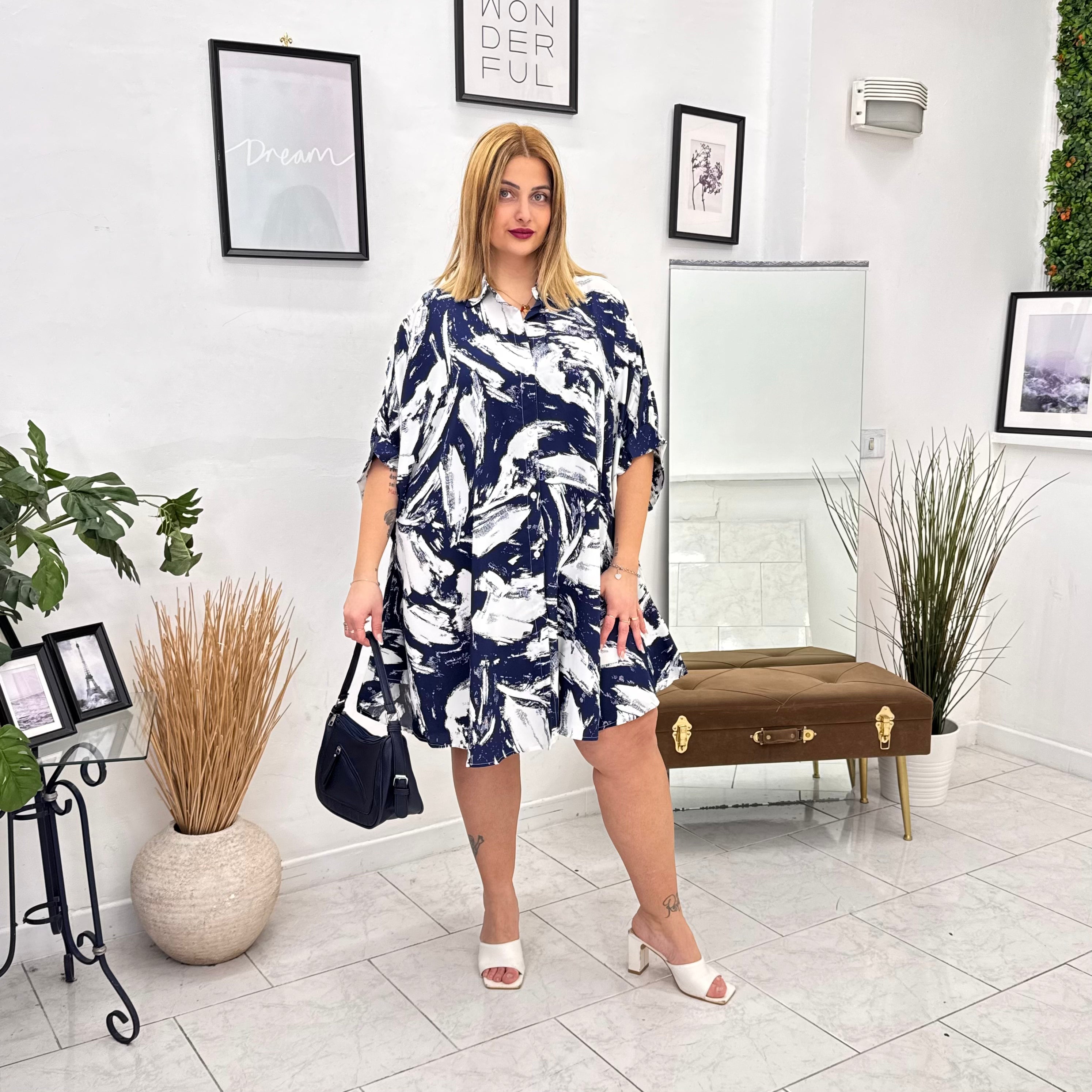 MAXI ABITO/ CAMICIONE LIBERTY